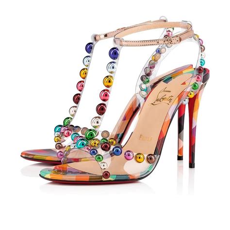 christian louboutin colorful heels.